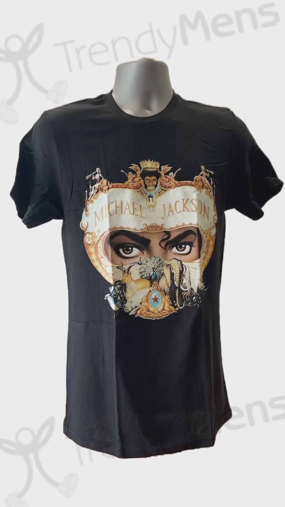 Michael jackson dangerous t shirt best sale